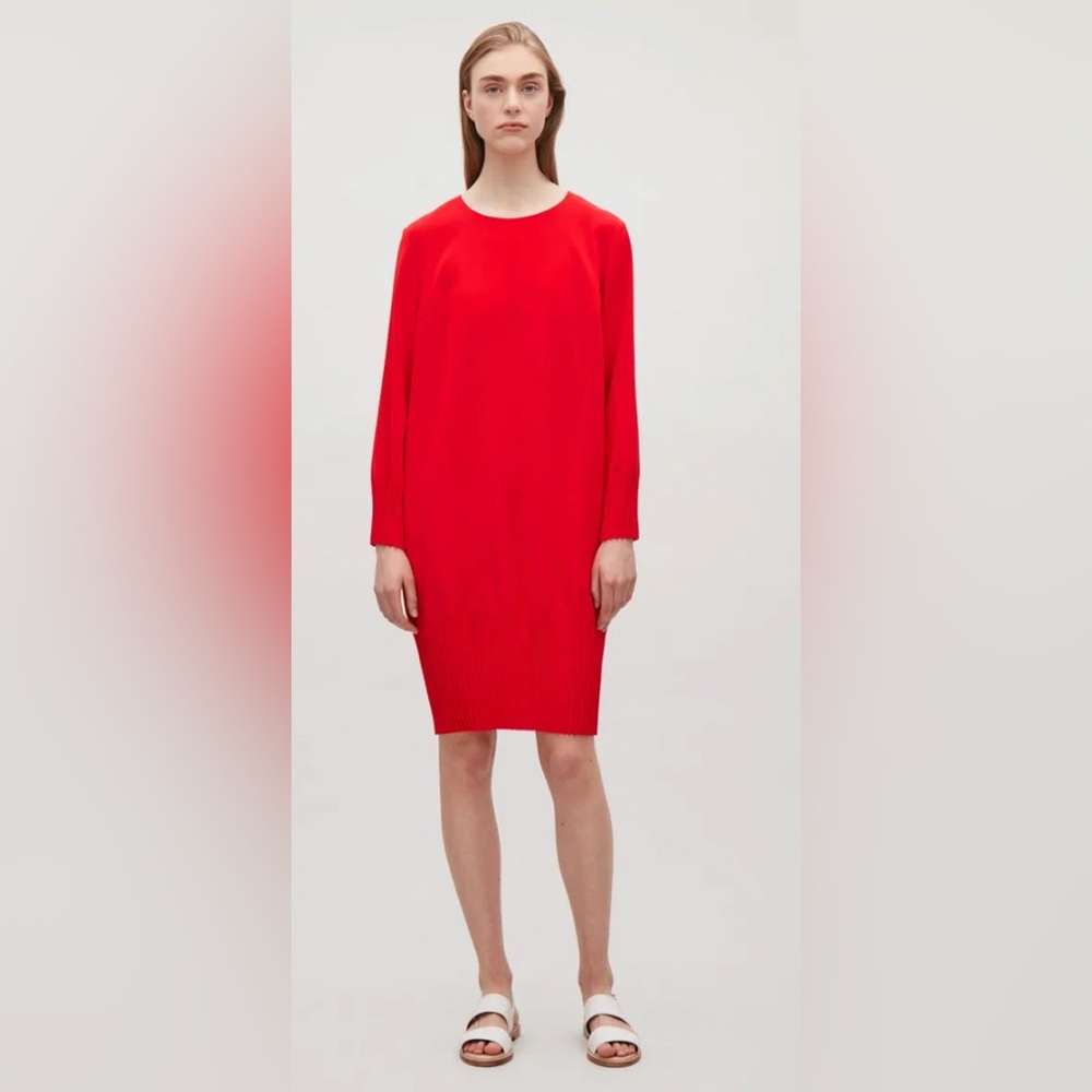 COS Dress with Pleated Hems